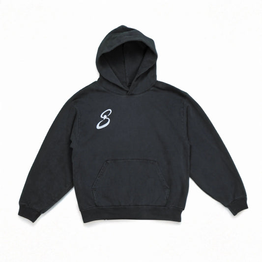 splash-ice-sisters-collection-vintage-black-heavyweight-hoodie-front-logo-design-premium-leisurewear